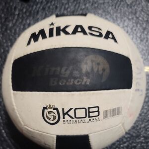 Mikasa Black and White Volleyball